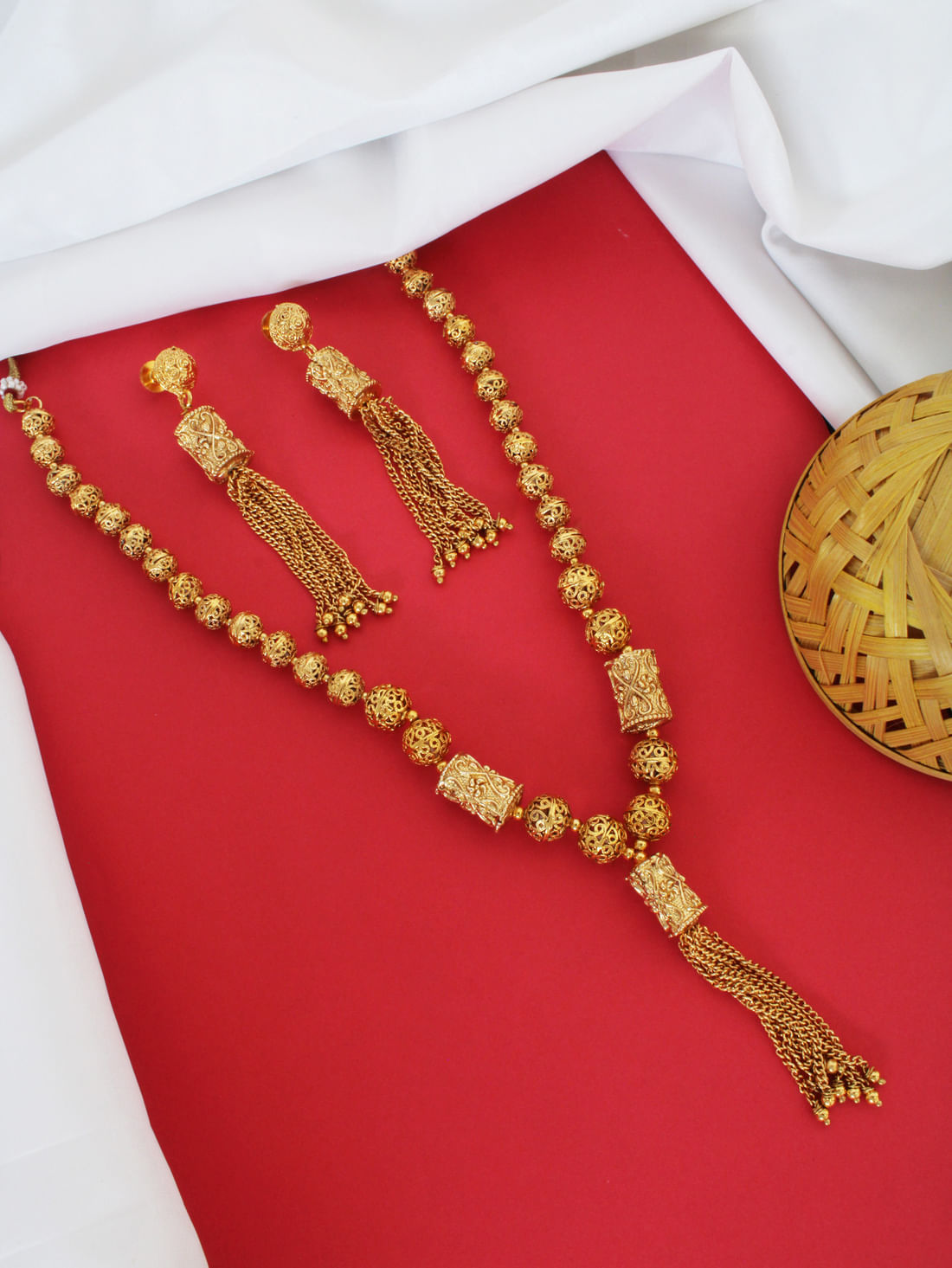 Golden Color Necklace Set