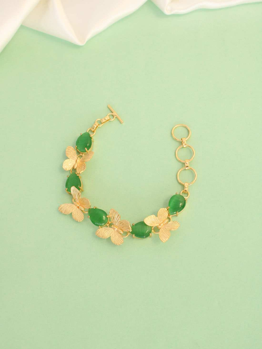 Golden Color Butterfly Bracelet