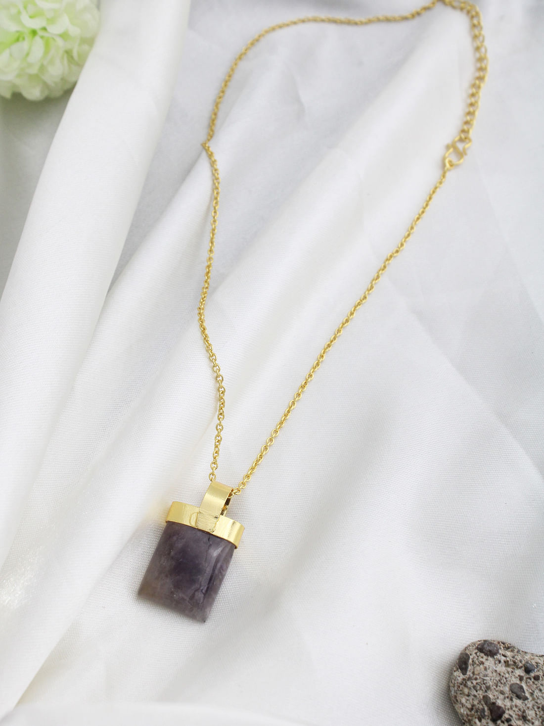 Purple Color Necklace