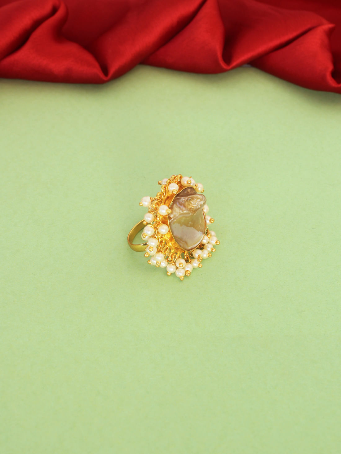 Golden Color Ring