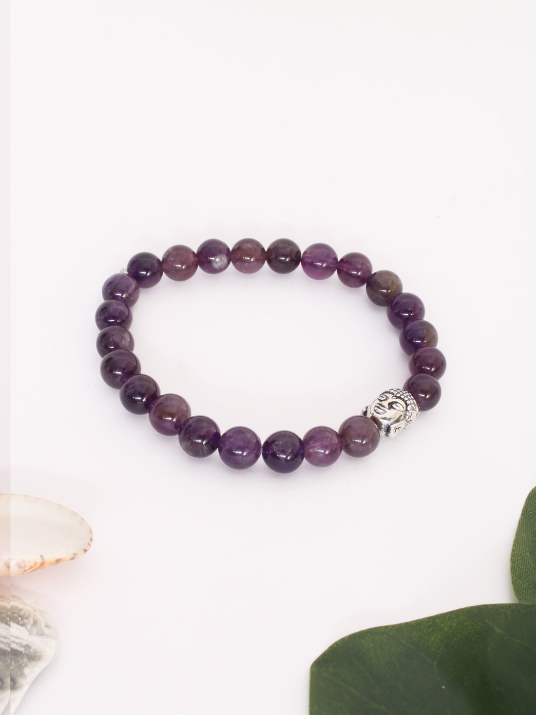Amethyst Healing Crystal Bracelet(8Mm)