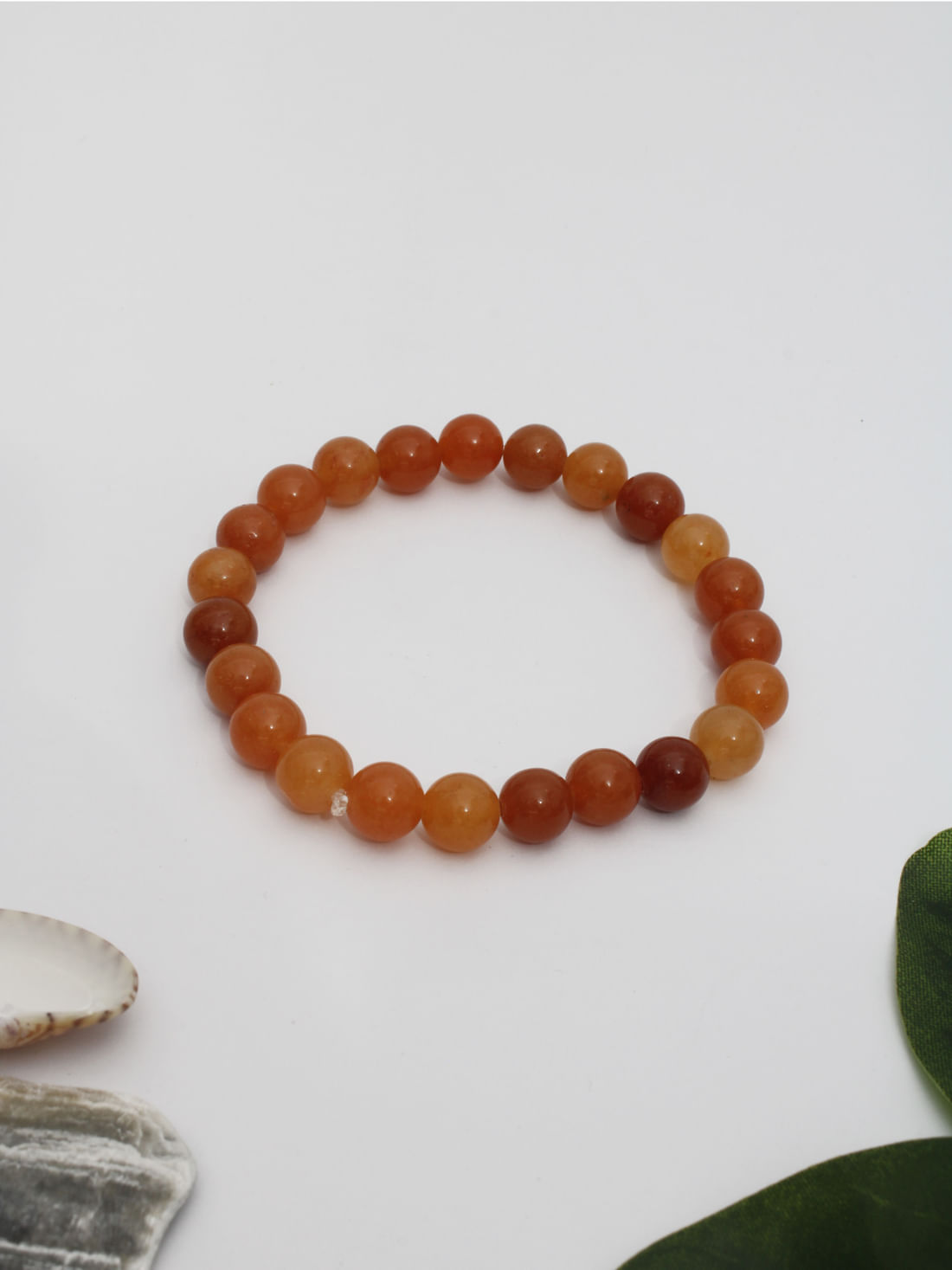 Natural Carnelian Healing Crystal Bracelet(8Mm)