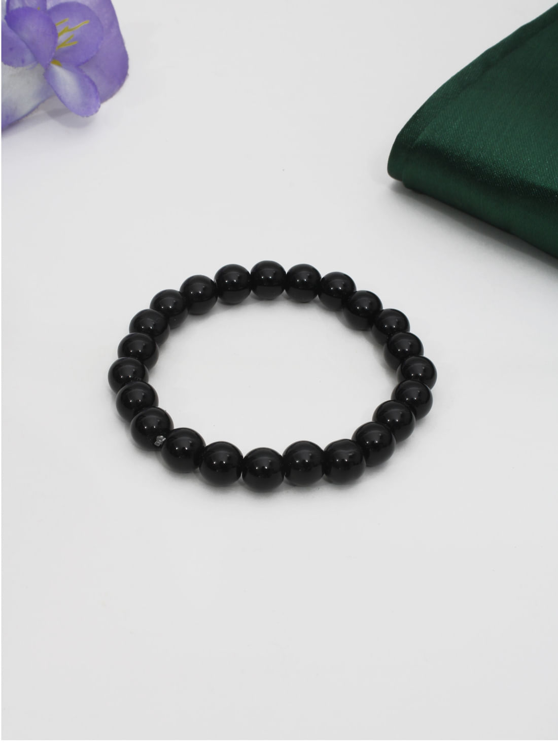 Black Onyx Healing Crystal Bracelet(8Mm)