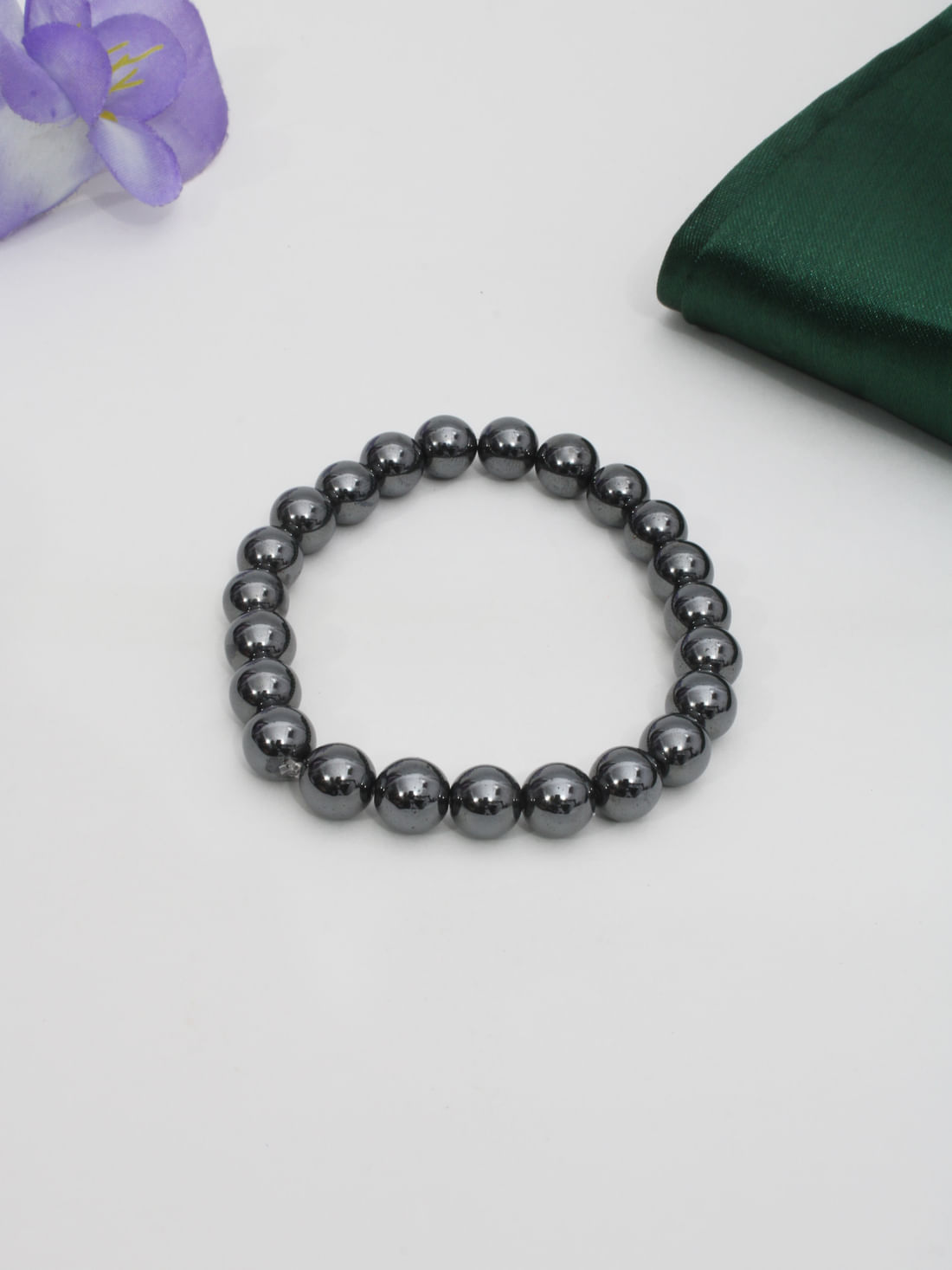 Hematite Healing Crystal Bracelet(8Mm)
