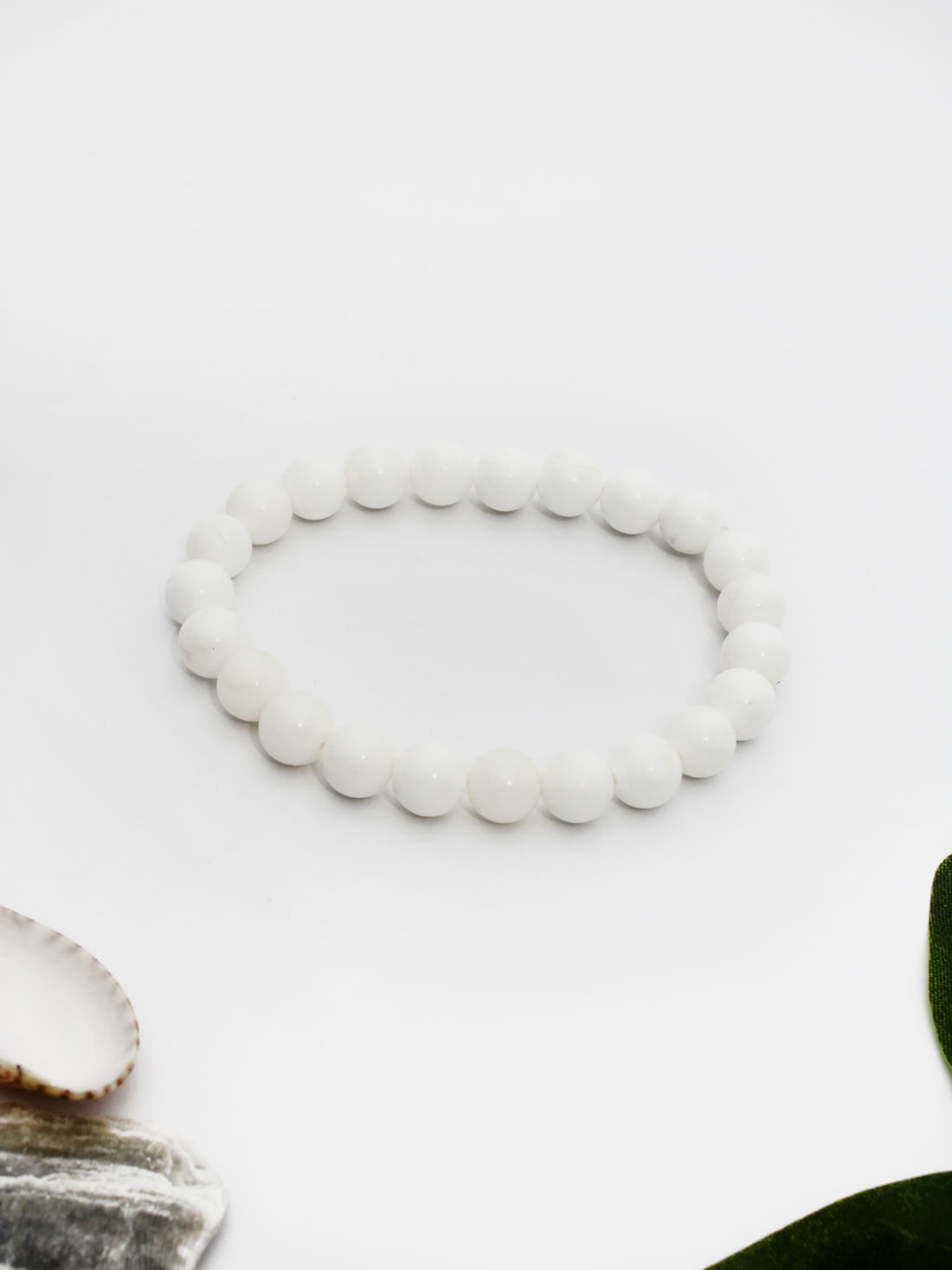 White Onyx Healing Crystal Bracelet(8Mm)