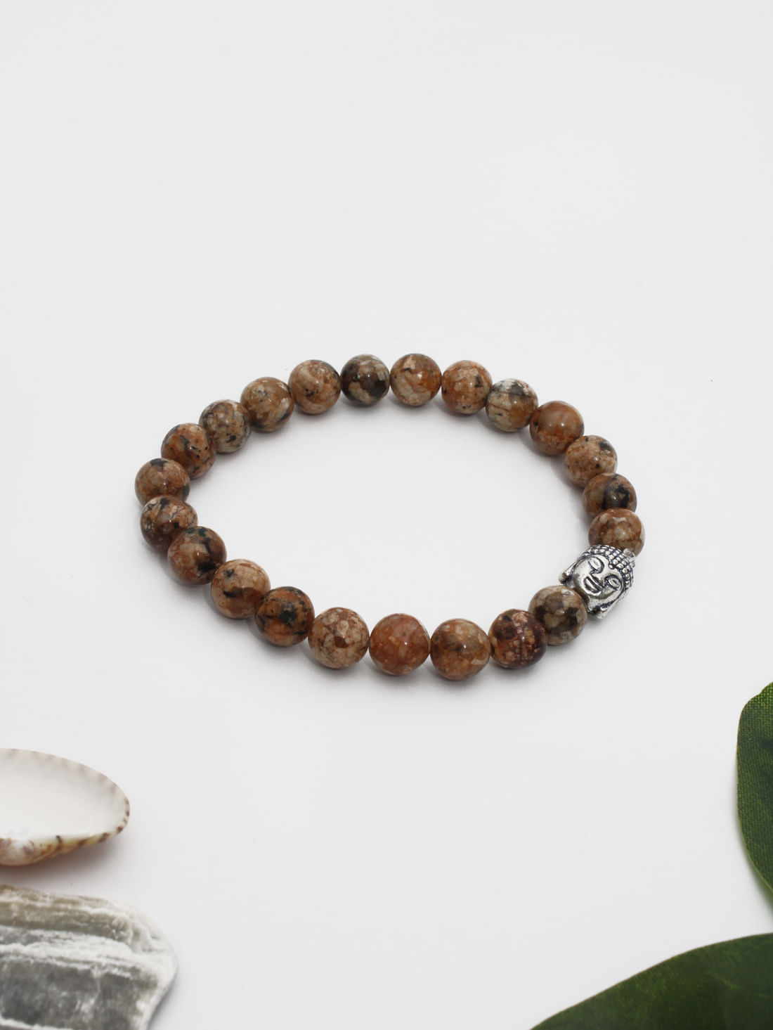 Picture Jasper Healing Crystal Bracelet(8Mm)
