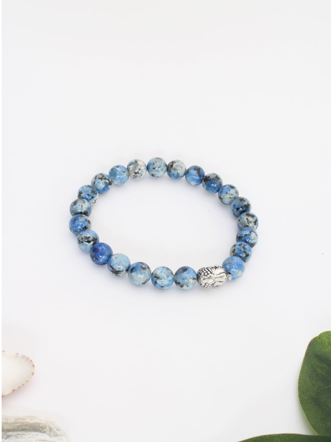 Dyed Purple Jade Healing Crystal Bracelet(8Mm)