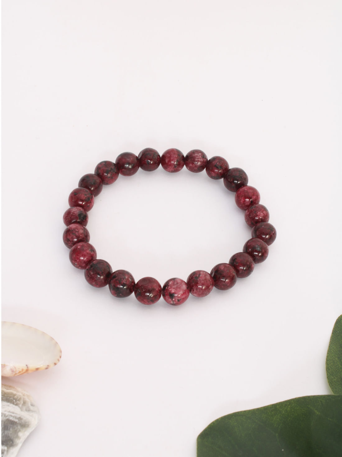 Red Jasper Healing Crystal Bracelet(8Mm)